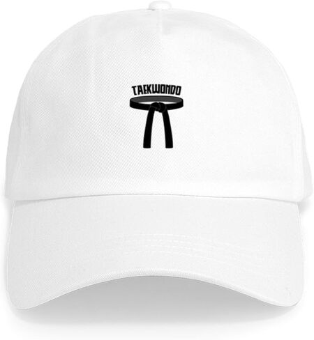 قبعة بيسبول سوداء اللون من CafePress قابلة للتعديل من التايكوندو in Saudi Arabia