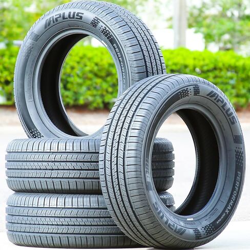Set of 4 (FOUR) Aplus Performax SUV/CUV Truck/SUV All-Season Highway Radial Tires-245/70R17 245/70/17 245/70-17 110H Load Range SL 4-Ply BSW Black Side Wall UTQG 620AA in Kuwait