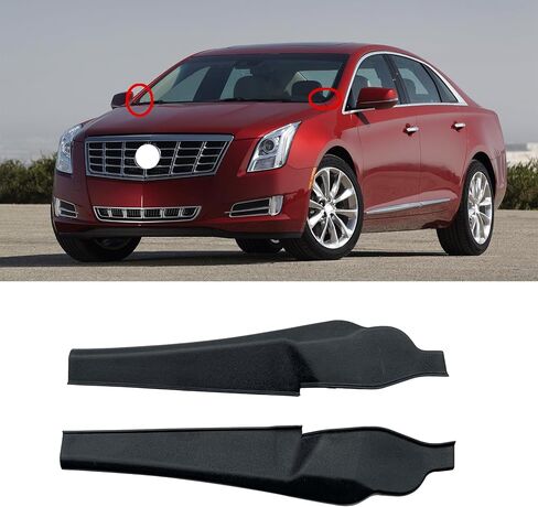Fit for Cadillac XTS 2013-2019 Front Windshield Wiper Side Cowl Extension Trim Fender Cover Front LH and RH OEM New Pair 2014 2015 in Kuwait