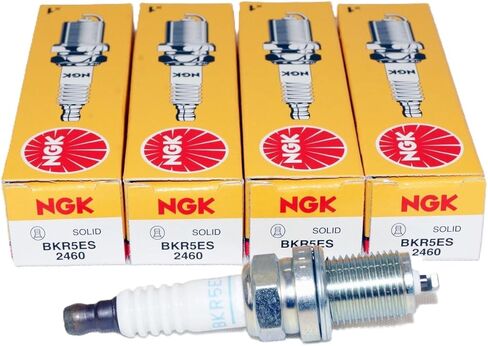 NGK 2460-4PK BKR5ES شمعة إشعال قياسية، عبوة من 4 قطع in Saudi Arabia