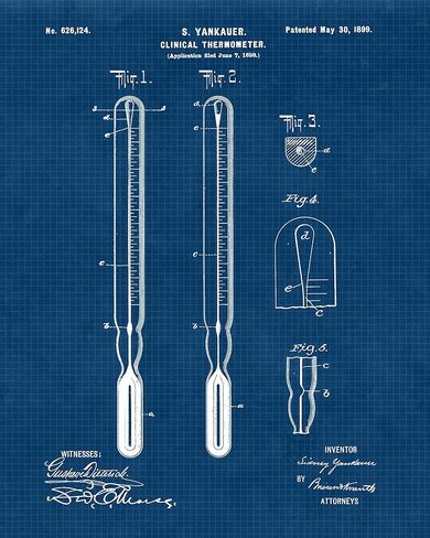 Vintage Medicine Patent Prints, 6 (8x10) Unframed Photos, Wall Art Decor Gift for Home Health Office Work Garage Man Cave College Student Teacher School Nurse Technician Doctor ER Pharmacist Caregiver in Kuwait