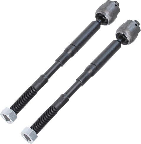 Detroit Axle - Front 6pc Tie Rods Kit for 03-08 Toyota Corolla, 4 Inner & Outer Tie Rods 2 Boots 2003 2004 2005 2006 2007 2008 Replacement in Saudi Arabia