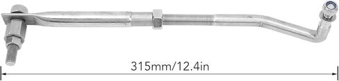 Outboard Motor Steering Link, Adjustable 265 315mm, Stainless Steel, Universal for to Engine in Kuwait