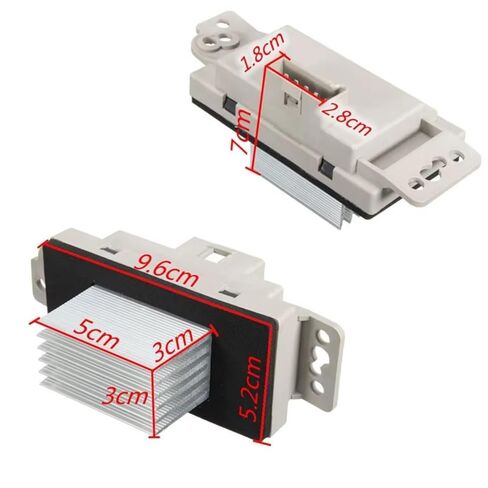 Compatible with Isuzu for Ascender 2003 2004 2005 2006 2007 2008 Car Motor Heater Fan Blower Control Resistor 89018778 Blower Motor Resistor in Saudi Arabia