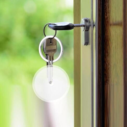 10pcs Mini Album CD Pendant - 1.57'' Clear Music Themed Keyring - Record Disc Keychain Craft Pendant for DIY Bag Purse Charm Party Favor in Kuwait