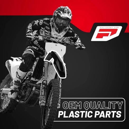 Polisport Motocross (MX) Replica Plastic Kit for HUSQVARNA TC & FC (2019-2020) – OEM Quality, Durable, Flexible & Perfect Fit – Black in Kuwait