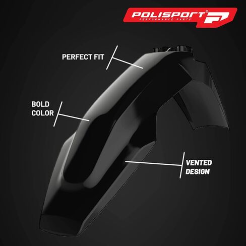 Polisport Motocross (MX) Replica Plastic Kit for HUSQVARNA TC & FC (2019-2020) – OEM Quality, Durable, Flexible & Perfect Fit – Black in Kuwait