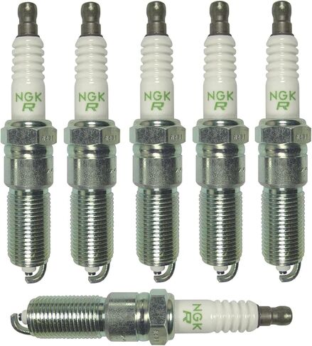مجموعة NGK V-Power Nickel مكونة من 6 شمعات إشعال لسيارة VW Jeep Dodge Chrysler in Saudi Arabia