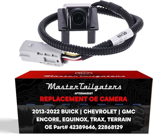 Master Tailgaters Replacement for Buick Encore (2013-2022) / Chevrolet Trax (2013-2022), Equinox (2014-2015) / GMC Terrain/Terrain Denali (2014-2017) Backup Camera OE Part # 42389646, 22868129 in Saudi Arabia