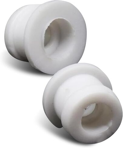 2 PCS Shifter Cable Bushing Cover Kit, Transmission Shift Linkage Bushing Repair Set, Transmission Linkage Cable Replace Part OE# 14057, Compatible with Ford Focus (White) in Kuwait