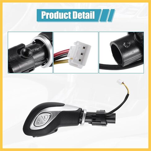 Automatic Gear Shift Knob Handle with Button for Ford Escape 2013-2016 No.DG9Z7213EA Auto Replacement Parts in Saudi Arabia