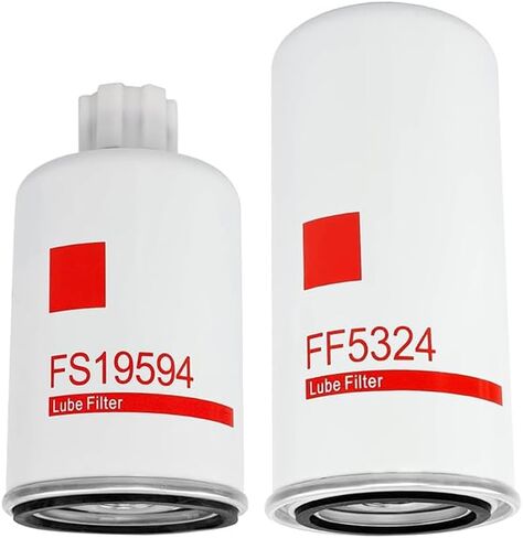 FF5324 FS19594 فاصل مياه فلتر الوقود (يحل محل FF100-2 WS100) متوافق مع نظام الوقود AirDog I ودودج رام كومينز يستبدل P551315 & P550550، BF46176 & BF1275، 33420 & 33790 in Saudi Arabia