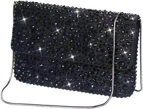Evening Clutch Purses for Women Ladies Sparkling Wedding Crystal Rhinestone Bag in Saudi Arabia
