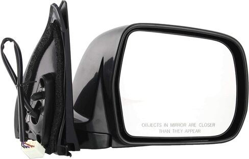 Kool Vue Passenger Side Power Heated Mirror for Toyota Highlander 2001-2007, Passenger Side Mirror, Paintable in Saudi Arabia