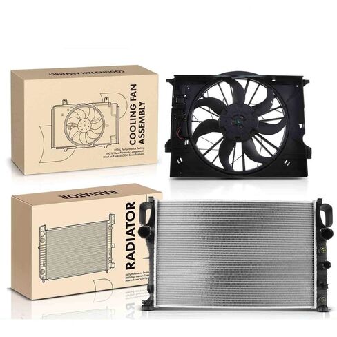 Replacement Parts for Radiator&Cooling Fan Assembly Kit for Mercedes-Benz W211 E320 03-05 E350 06-09 Mod-A58PP-43949 in Saudi Arabia