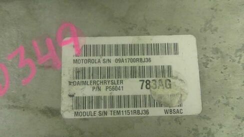 وحدة التحكم في المحرك ECM 4.0L تناسب 01 متوافقة مع جراند شيروكي P56041783AG 56041783AG in Saudi Arabia