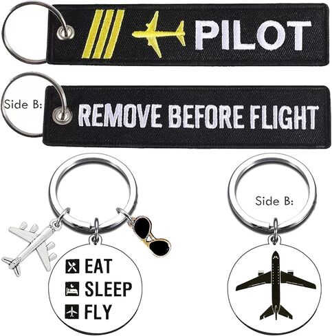 Pilot Gifts Airplane Keychain for Christmas Birthday Retirement Graduation Motivational Aviation Gifts for Flight Attendant Future Pilots Student Aviation Lovers Funny New Pilot Jewelry for Women Men in Saudi Arabia