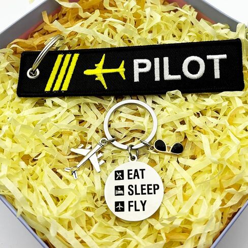 Pilot Gifts Airplane Keychain for Christmas Birthday Retirement Graduation Motivational Aviation Gifts for Flight Attendant Future Pilots Student Aviation Lovers Funny New Pilot Jewelry for Women Men in Saudi Arabia