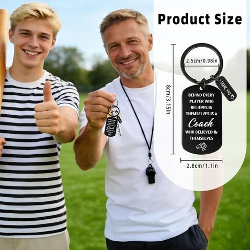 هدايا المدرب للرجال، هدايا سلسلة مفاتيح شكرًا لك على كرة البيسبول وكرة القدم وكرة السلة وكرة السلة لاكروس هدية تقدير مدرب الفريق in Kuwait