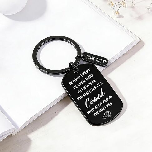 هدايا المدرب للرجال، هدايا سلسلة مفاتيح شكرًا لك على كرة البيسبول وكرة القدم وكرة السلة وكرة السلة لاكروس هدية تقدير مدرب الفريق in Kuwait