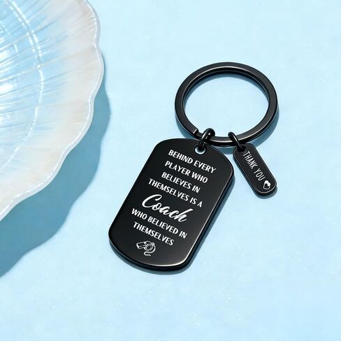 هدايا المدرب للرجال، هدايا سلسلة مفاتيح شكرًا لك على كرة البيسبول وكرة القدم وكرة السلة وكرة السلة لاكروس هدية تقدير مدرب الفريق in Kuwait