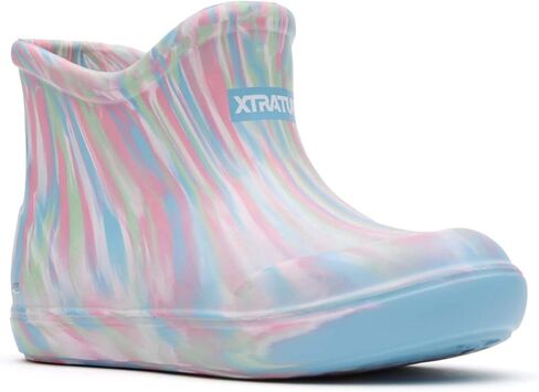 Xtratuf TUFS Little Kids Ankle Deck Boot, Bubble Gum, Size 10(M) in Saudi Arabia