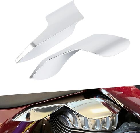 لوحة حماية للدروع العاكسة للحرارة للدراجة النارية مناسبة للزعيم الهندي رودماستر سبرينغفيلد فينتاج 2014-2024 باللون الأسود in Kuwait