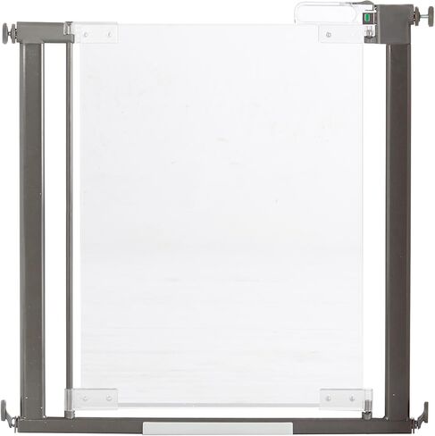 بوابة امان للاطفال من كيو دوس كريستال ديزاينر - تلبي المعايير الاوروبية الصارمة - تصميم عصري وسلامة لا مثيل لها - الجمال والامان معا - تركيب بسيط | تثبيت بالضغط in Kuwait