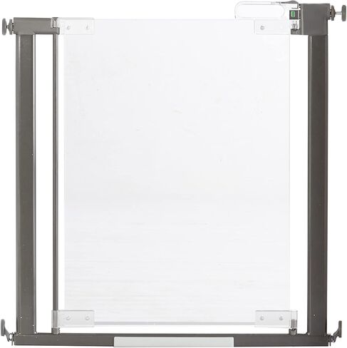 بوابة امان للاطفال من كيو دوس كريستال ديزاينر - تلبي المعايير الاوروبية الصارمة - تصميم عصري وسلامة لا مثيل لها - الجمال والامان معا - تركيب بسيط | تثبيت بالضغط in Kuwait