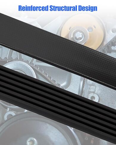 Engine Serpentine Drive Belt Fit for Kia Optima Rondo Forte Forte5 Magentis Hyundai Sonata Mercedes Benz Replace 2521225000 076260849C 0119976792 6PK2585 6PK2580XS 061016 in Kuwait