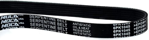 2PCS Serpentine Belt fit 1993-2001 for Honda Prelude 2.2L #6PK1045 Air Conditioning/Alternator Belt, 4PK1020 Power Steering Belt in Kuwait