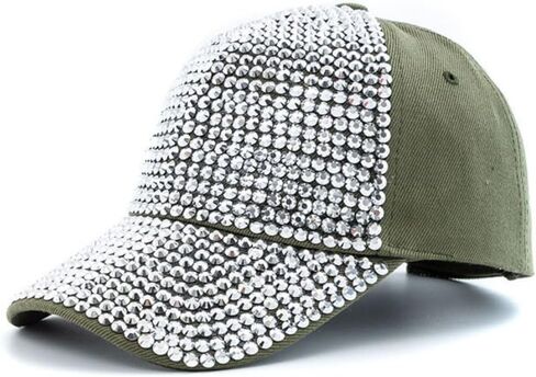 Women's Rhinestone Baseball Cap Hat Y2k Trucker Hats Visors Trendy UV Protection Summer Beach Sun Hat Outdoor Sun Caps 2026 in Kuwait