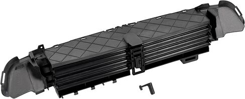 Bumper Radiato Assembly Compatible with 2014-2018 Jeep Cherokee SUV Replacement for 68246267AB 68164480AD CH1206101 Front Lower Grille Radiator Air Shutter Black in Saudi Arabia