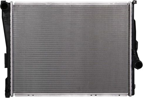 Lynol Cooling System Complete Aluminum Radiator Direct Replacement Compatible With 99-05 BMW E46 3 Series 320i 323Ci 323i 323is 325Ci 325i 328Ci 328i 328is 330Ci 330i 06-09 Z4 L6 2.2L 2.5L 2.8L 3.0L in Kuwait