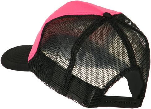 OTTO Neon Polyester Foam Front Trucker - Black Pink OSFM in Saudi Arabia