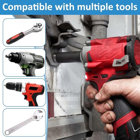 4Pcs Low Profile Impact Socket Adapter Set, Drive Ratchet Adapter Set, Magnetic Socket Adapters for Tight Space 3/4" to 1", 1/2" to 3/4", 1/2" to 3/8", 1/4" to 3/8", Standard Drive Size Converter Kit in Saudi Arabia