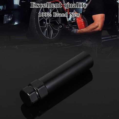 6 Spline Lug Nut Socket Set Locking Lugs Nut Key Removal Tool, Wheel Lugs Nuts Socket Removal Kit for Easy Installation and Removing of Lug Nuts on Aftermarket Wheels in Saudi Arabia