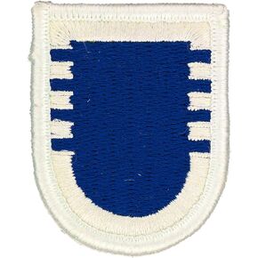 325th Infantry 4th Battalion Flash Full Color in Kuwait