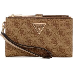 GUESS Womens Laurel Ii Double Zip Organizer Wallet in Kuwait