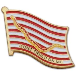 US Flag Store Lapel Pin 1st Navy Jack Flag in Kuwait