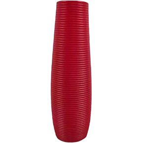 Tall Floor Vase, Home Decor, Sturdy Rustic Modern Gift, Decorative Flower Vase for Bedroom Office Living Room Hallway Indoor, Black in Kuwait