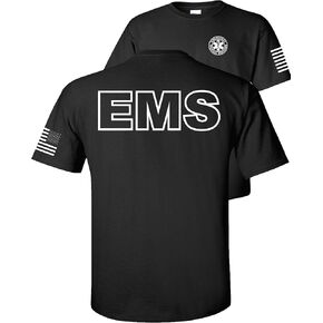 FAIR GAME Emergency Medical Services EMS T-Shirt BAF Flag in Kuwait