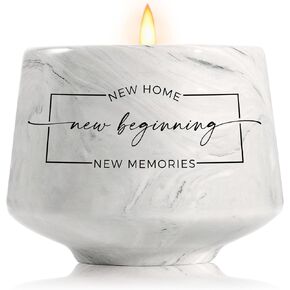 House Warming Gifts New Home – Housewarming Gift for Women, Men, Couple, Friend New Homeowner New Home Gift Ideas for First Apartment Party Decor Closing Presents for Home Buyers Scented Candle 6oz in Saudi Arabia