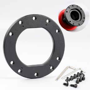6x70mm Bolt Pattern Sim Steering Wheel Adapter Plate for Fanatec QR2/QR2 Pro/QR2 Lite QR1 Quick Release- CNC Machined Aluminum Alloy with Anodized Finish in Kuwait