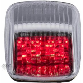 Compatible for HARLEY 2002–2006 VRSCA V-Rod； 2007–2010 VRSCAW V-Rod; Taillight Brake Light Rear Lamp Integrated Turn Signal Function (Style 2: LED Brake Light+ Turn Signal, Smoke Color) in Kuwait