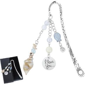 Cute Cherry Metal Bookmark - Charm Red Aesthetic Book Marks Gifts Unique Chain Page Maker Merch for Reading Lovers Women Girls Readers Bookish Students Teachers Birthday School Accessories in Kuwait