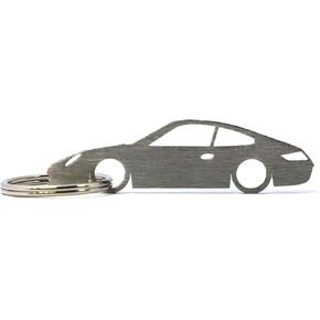 Boostnatics Silhouette Keychain Keyring for 911 (997) Key Fob in Kuwait