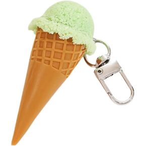 KIFEDSLJ Imitation Ice Cream Keychain Cartoon Resin Icecream Key Ring for Bag Purse Wallet Car Jewelry in Kuwait