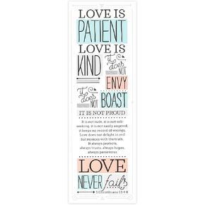 Love is Patient Love is Kind Bookmarks, 2 x 6 inches, 25 Bookmarks in Saudi Arabia