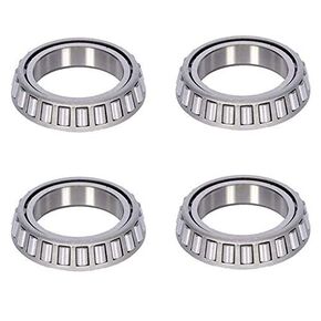 2 Pairs 387A Tapered Roller Bearing Cones, Inner Diameter: 2.25" for Trailer Axle Wheel Hubs (4 Included) in Kuwait